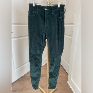 Old Navy | Green Velvet Pants | Size 2